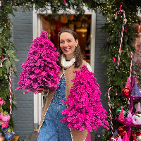 Miss Pink Xmas Tree No. 2